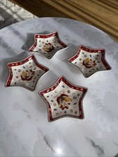 Villeroy & Boch Winter Bakery Delight Klein Stern Teller 4 Stück