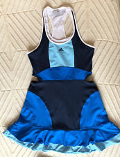 Stella Maccartney Adidas Tennis marineblau weiß dehnbar elegante Shorts 40 M/L 12