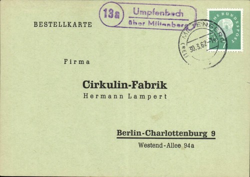 Postkarte - (1055),