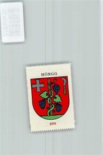 10408872 - Hoengg Vignette Wappen Kaffee Hag ca 1920-1940 Weinstock Rebmesser