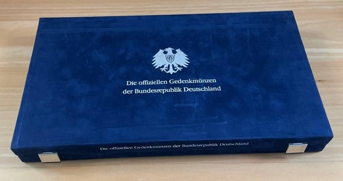 Leer etui blau samt - leer,