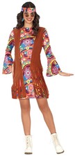 Kostüm Hippie Mädchen 60 70