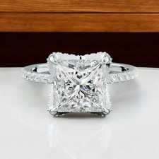 Princess Cut Diamant Ring 3,50