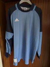 Oliver Kahn Goalkeeping Trikot adidas Gr. XL blau langarm Longsleeve Shirt