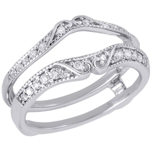 14k weißgold diamant - weißgold,