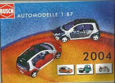 Katalog Busch 2004 Modellbahnzubehör Modellautos in HO 1:87