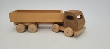 LKW Sattelzug Holz Spielzeug