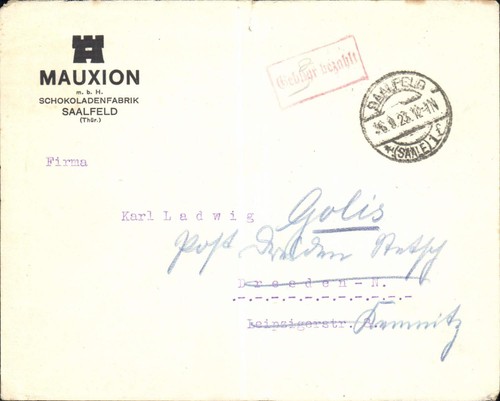 Gebühr bezahlt - (y3649), dr