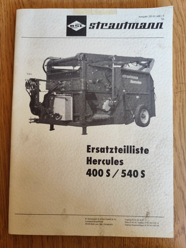 Strautmann ersatzteilliste - strautmann,