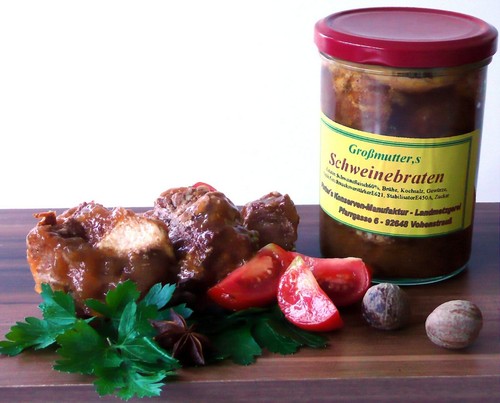 Großmutters schweinebraten - großmutters, im