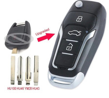Flip Remote Car Key Fob 3