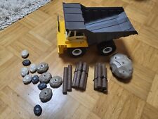 Playmobil 4037 MAXX 7 Muldenkipper mit Steinen und Holzstämmen