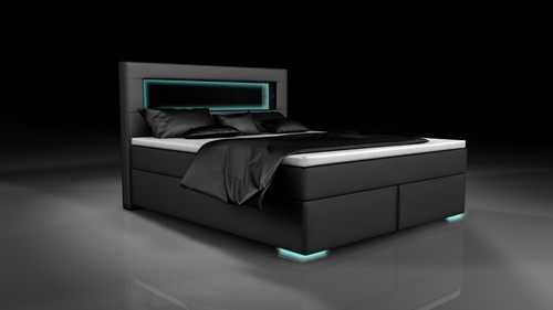 Schlafzimmer bett textil luxus - schlafzimmer,