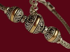 Handgefertigt- 925 Silber&Gold