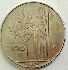 Münze (100 L) aus Italien vor Euro 1973