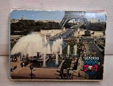 Leporello Postkarten  Faltkarten Souvenir Paris  Frankreich Ansichtkarte 