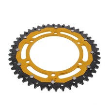 Kettenrad Alu gold 46-Zähne