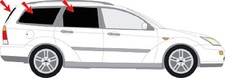 Solarplexius Sonnenschutz Scheiben Tönung für Ford Focus  Turnier  ('99-'04)