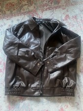 leichte Kunstlederjscke, neu