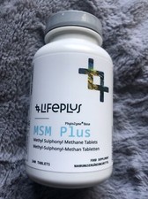  Lifeplus MSM Plus 240 Caps 202g g MHD 3/27 NEU OVP