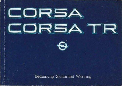 Opel corsa tr a - opel,