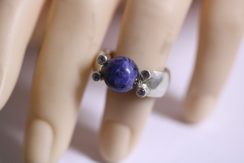 Tipit blaue sodalith - m,