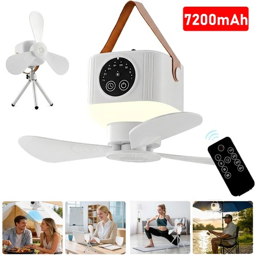 7200mah camping ventilator - camping, mit