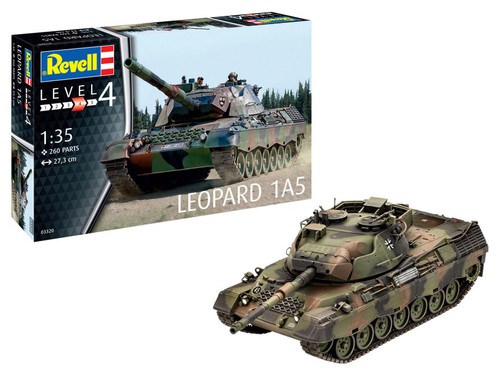 Revell leopard 1a5 - revell, kit