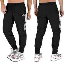 Adidas Herren Trainingshose Fußball Hose Laufhose Sport Hose Jogginghose schwarz