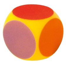 VOLLEY® Sechs-Farben-Würfel | Schaumstoffwürfel | Farbenwürfel | Softwürfel | 