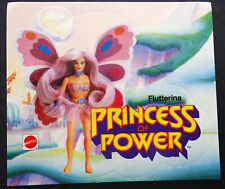 Werbe-Aufkleber Princess of Power Flutterina Mattel PoP 80er Jahre Sammelbild
