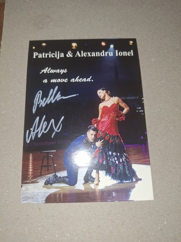 Autogrammkarte patricija und - autogrammkarte,