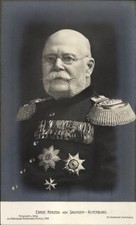 Ak Herzog Ernst von Sachsen