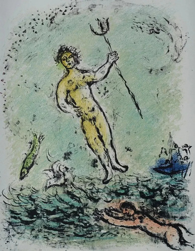 Marc chagall poseidon - marc,