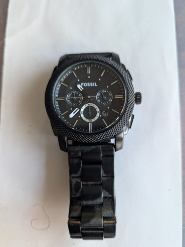 Fossil machine fs4487 45mm - fossil,