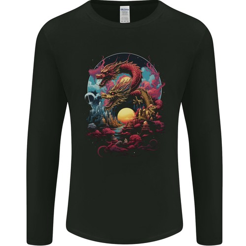 Sunset fantasy drachen - fantasy,