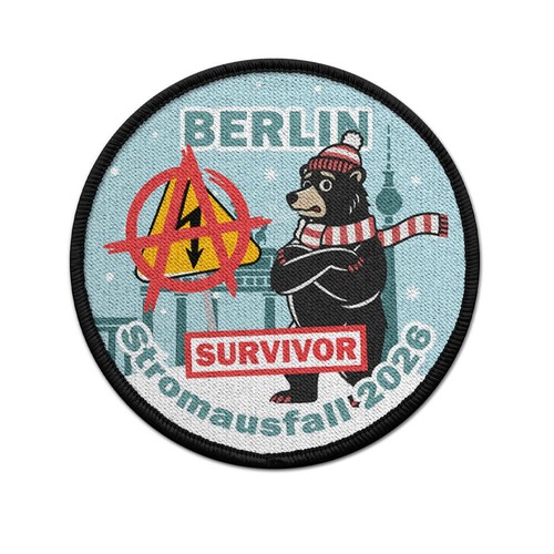 Patch 75mm berlin stromausfall - 75mm,