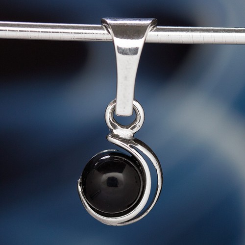 Onyx silber 925 anhänger - 925,