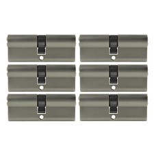 6x Profilzylinder 80mm 40/40