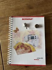 Bernina artista 640 Bedienungsanleitung + Zubehör.