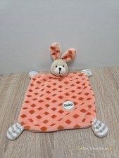 Kik Ergee Hase Rabbit 🐰 Häschen Schmusetuch Kuscheltuch Schnuffeltuch Orange