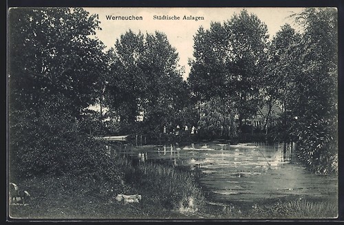 Ansichtskarte werneuchen - ansichtskarte,