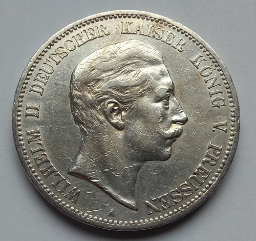 Mark preußen 1908 wilhelm - mark,