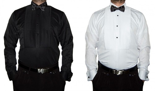 Herren smoking hemd slim - smoking,