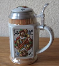 Bierkrug  Porzellan