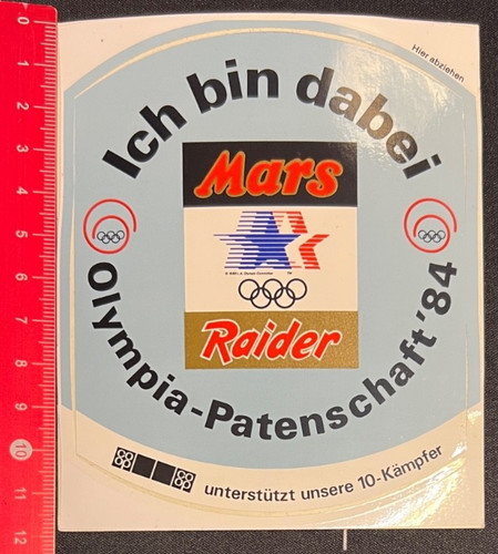 Olympia 1984 mars rainer - mars,