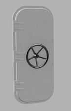 Türe mit Drehrad ohne