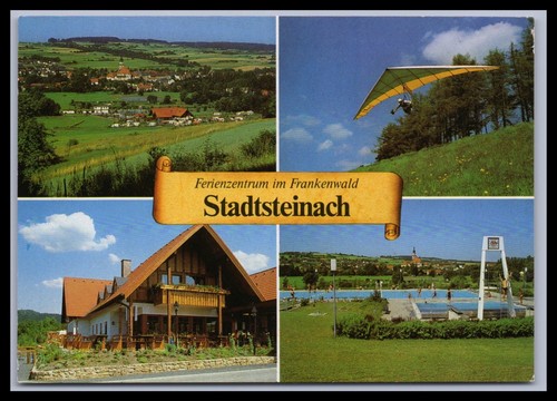 Ansichtskarte stadtsteinach - ansichtskarte, /