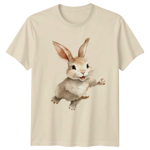 Süßes aquarell hase - aquarell,