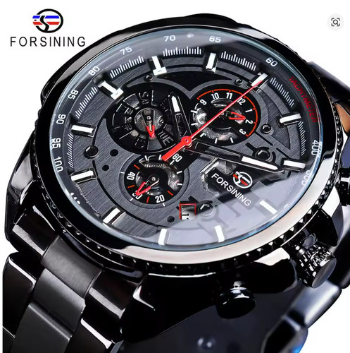Herren uhr automatik edelstahl - uhr,